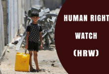 HRW accuses Israel of genocide by restricting water in Gaza