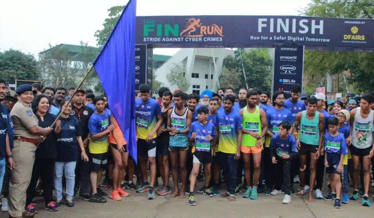 Hyderabad Leads the Way with 'The Finrun India First Cyber Crimes Awareness Run