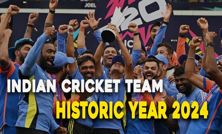 Indian Cricket Team's Historic Year in 2024: T20 World Cup Victory and Memorable Moments