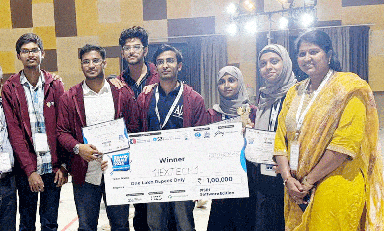 MJCET Students Shine at Smart India Hackathon 2024, Winning Two National Awards