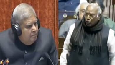 War of words between Kharge and Dhankhar in RS over no-trust motion