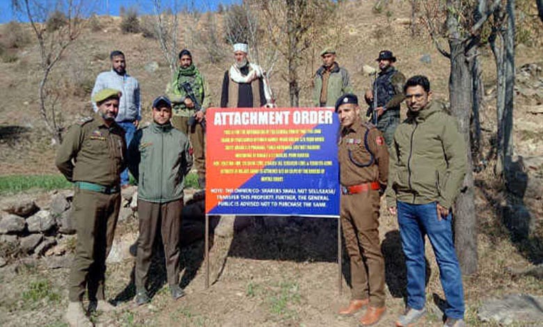 J&K Police attaches properties of terrorists