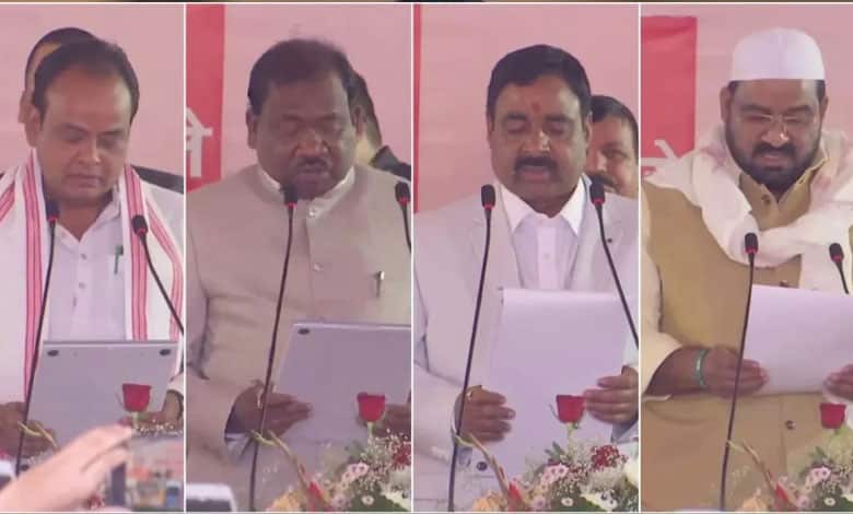 11 MLAs take oath as Jharkhand ministers