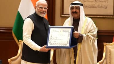 Kuwait bestows its highest honour 'The Order of Mubarak Al Kabeer' to PM Modi