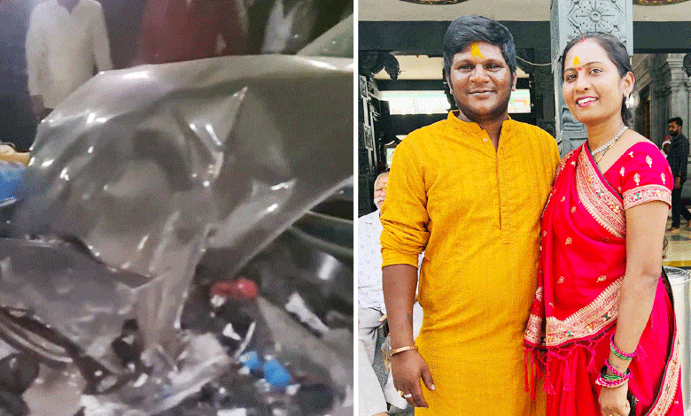 Speeding Car in Langer Houz Ends Lives of Pregnant Wife and Husband