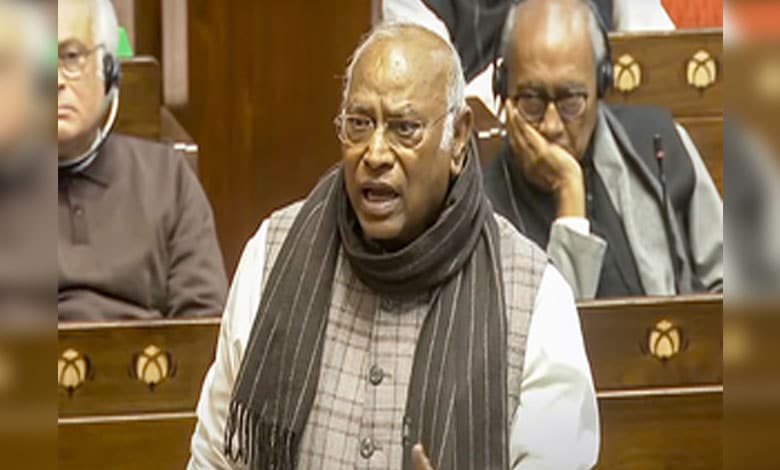 'Far from truth': Mallikarjun Kharge criticizes Amit Shah's speech in Parliament