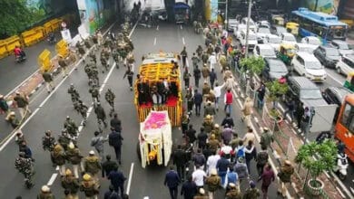 Manmohan Singh's Final Journey Begins from AICC Headquarters with Full State Honours