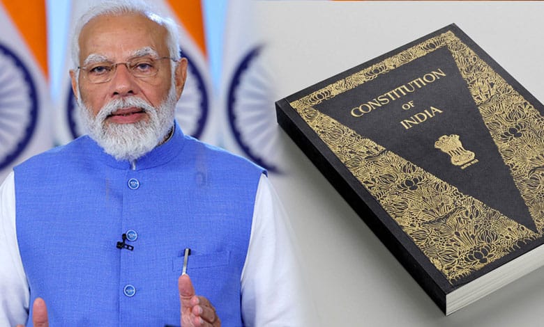 PM Modi Launches Nationwide Campaign to Celebrate 75 Years of India’s Constitution