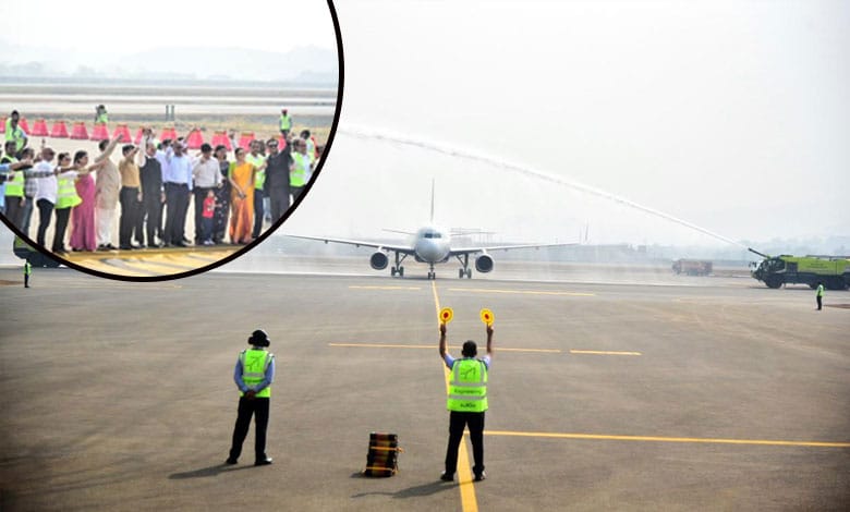 NAVI 1 Navi Mumbai International Airport Achieves Milestone with Successful First Flight Validation Test