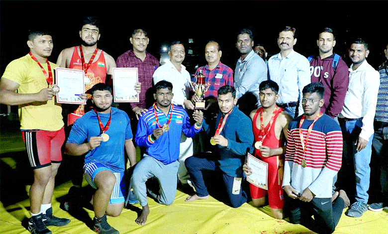 Anwarul Uloom Emerges Victorious in Osmania University Inter-College Wrestling Championships