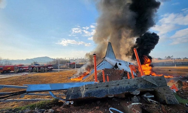 PLANE CRASH 1 1 Plane Crash in South Korea: 96 Dead as Jeju Airlines Flight Bursts into Flames