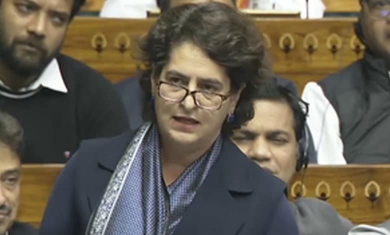 Priyanka Gandhi likely to be on joint committee of Parliament on ONOE bills