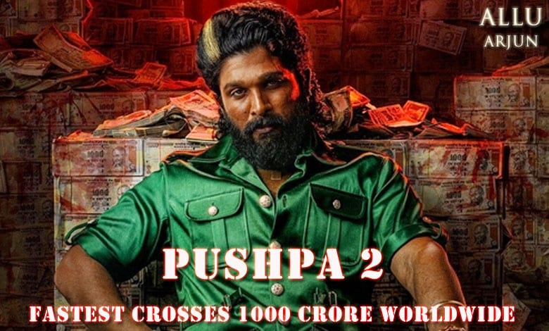 Allu Arjun's Blockbuster "Pushpa 2: The Rule" Smashes Records, Crosses 1000 Crore Worldwide