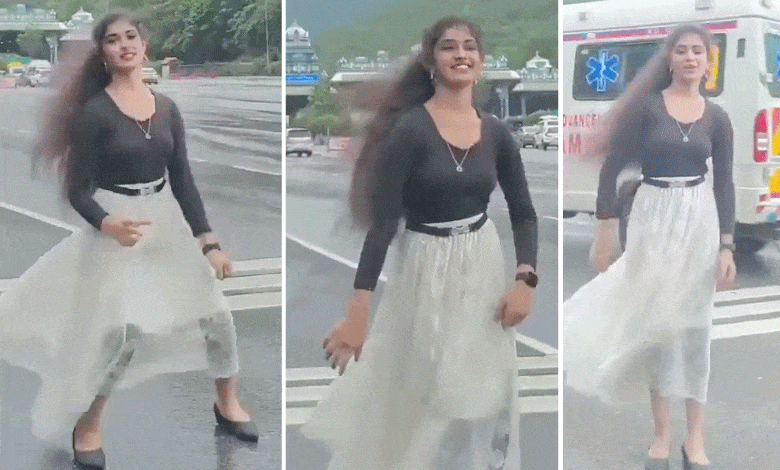 Viral Video of Young Girl Dancing to Pushpa 2 Song on Tirumala Road Sparks Controversy