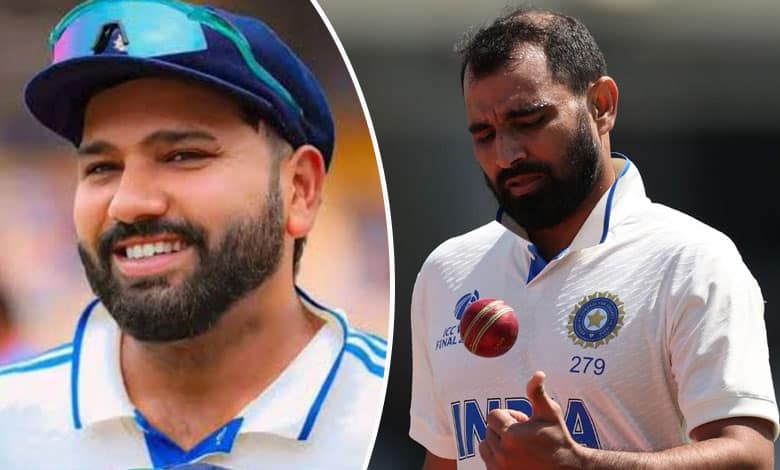 BGT: I'm happy to have him, if NCA gives clearance, says Rohit on Shami's availability