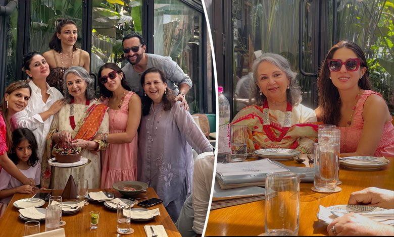 Sara Ali Khan shares adorable pictures and videos from Sharmila Tagore’s birthday celebrations