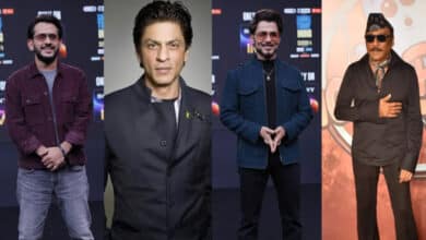 Who are the Shark Tank Season 4 equivalents of Bollywood stars Shah Rukh Khan and Jackie Shroff?