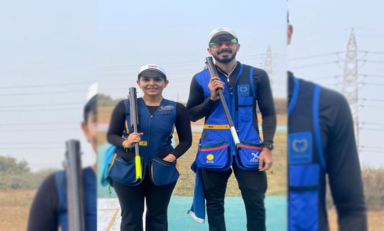 National Shooting Championships: Paris Olympics pair of Maheshwari/Anantjeet win Skeet mixed team title