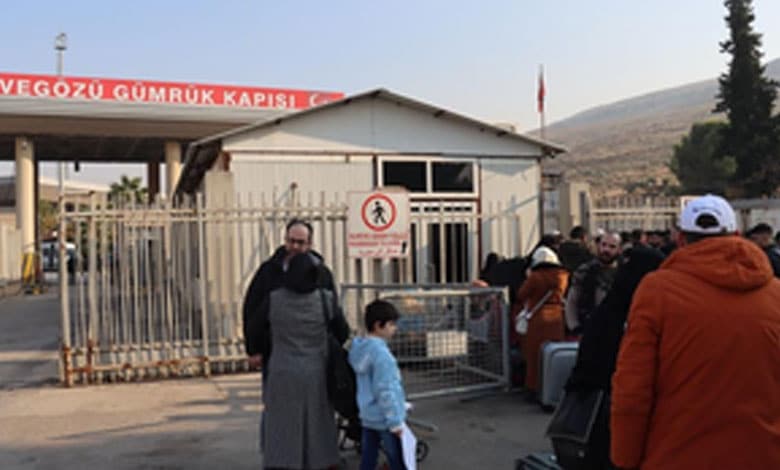 Turkey takes additional measures at border gates to facilitate Syrians' return