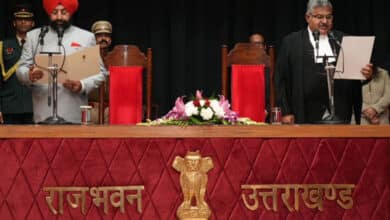 Justice Narendar G. sworn in as Chief Justice of Uttarakhand HC