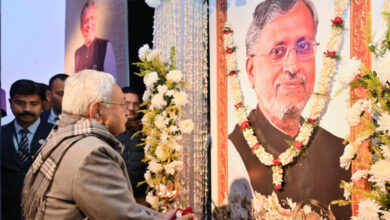 CM Nitish Kumar Pays Tribute to Sushil Modi on Birth Anniversary