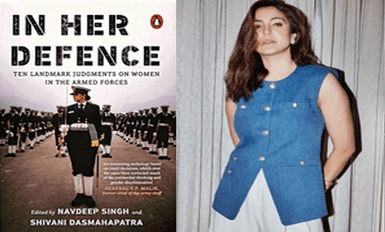 Anushka Sharma bats for book on landmark judgements on women in India’s armed forces