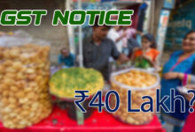 Pani Puri Vendor Receives GST Notice for Over ₹40 Lakh Online Transactions: Social Media Sparks Debate