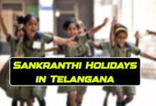 Telangana Sankranti Holiday: Students to Enjoy an Extended 7-day Break from This Date