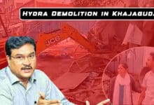 HYDRAA Clarifies Khajaguda Demolitions on X: Ensures Continued Protection of Water Bodies and Government Lands