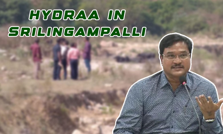 HYDRA 11 1 HYDRA Shifts Focus to Srilingampalli: Massive Encroachment Detected, Action Expected Soon