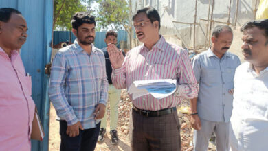 HYDRAA Commissioner Inspects Illegal Construction in Madhapur, Action Expected Soon