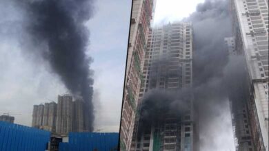 Hyderabad: Major Fire Breaks Out at Under-Construction Building in Kokapet