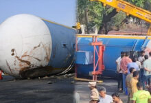 Gas Leak from LPG Tanker Overturns on Avinashi Flyover in Coimbatore, Five Schools Closed as Safety Precaution