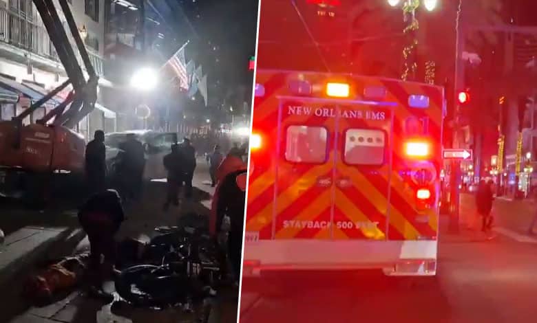 US ACCIDENT 1 At Least 10 Killed in Tragic Incident on Bourbon Street in New Orleans