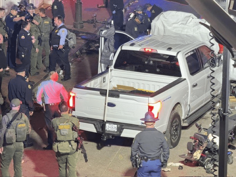 image 6 New Orleans Terror Attack: Attacker Dies in Police Standoff Following Deadly Truck Rampage That Killed 10